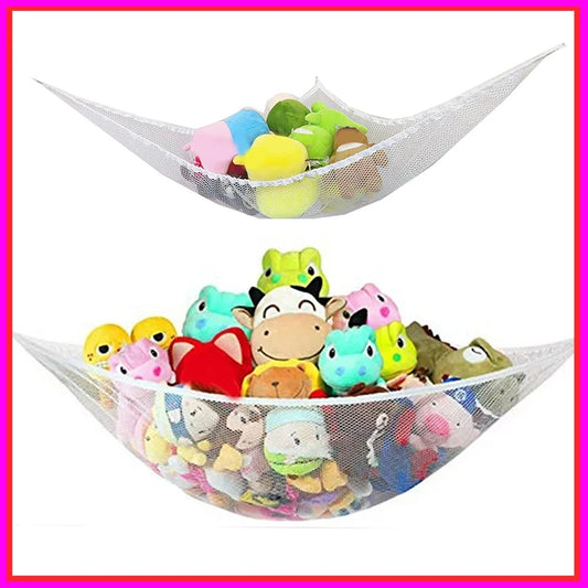 Hammock Net Stuffed Animals Toys Hammock Net Organize Storage Mesh Holder swing Storage Boxes Cute Children Bedroom Toys