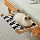 The Cat Hammock Features A Suspended, Super-heavy Cotton and Linen Fabric That Is Scratch-resistant, Breathable and Adjustable