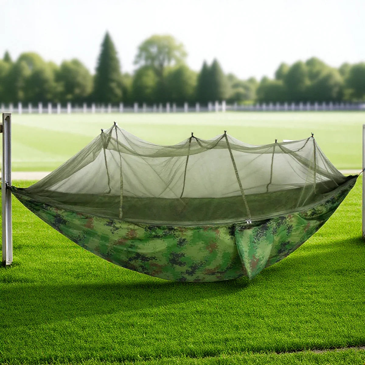 Ultralight Parachute Hammock Hunting Mosquito Net Double Person Camping Leisure Hamak Drop-shipping Outdoor Furniture Hammock