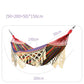 Double Hammock 2 Person Tassel Hammocks Swing Bed For Backyard