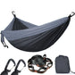2 People Parachute Hammock Camping Survival Garden Hunting Leisure Hamac Travel Double Person Hamak with Hammock strap