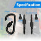 4Pcs Aluminum Alloy D-Ring Carabiner Hammock Hook Hook Organizer Shopping Bag Clip Hook for Outdoor Hiking Travel Backpack