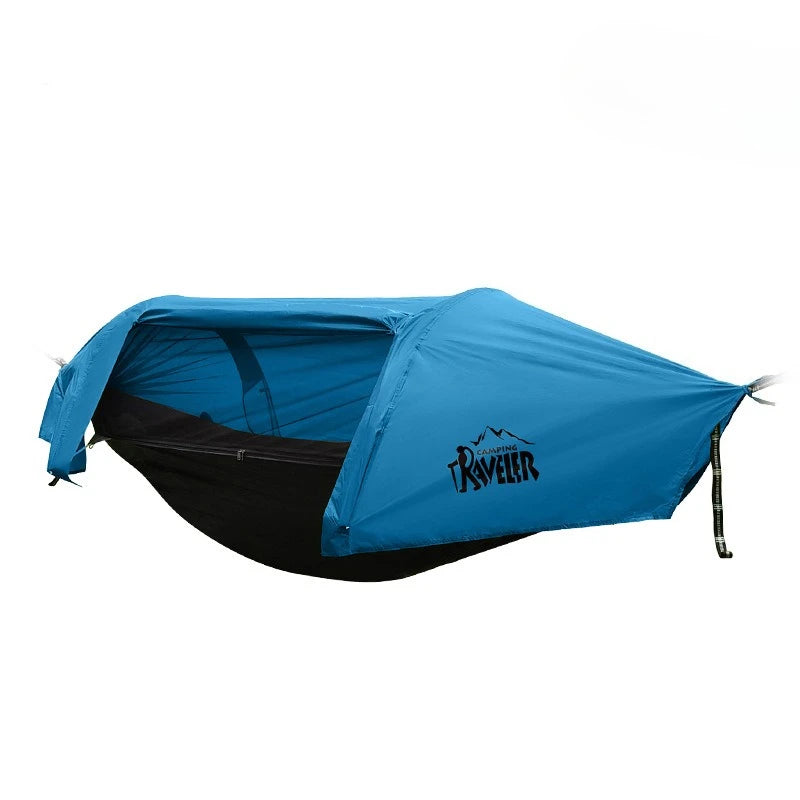 Multi-functional Mosquito Net Hammock Outdoor Camping Waterproof Mosquito-proof Single Hammock Professional Camping Equipment