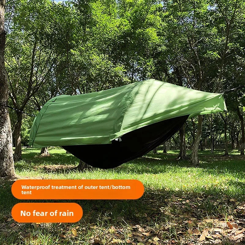 Mosquito Net Hammock Outdoor Patio Furniture Hammock Tent Camping Network Hiking Rain-Proof Hanging Mosquito Camping Rests Tent