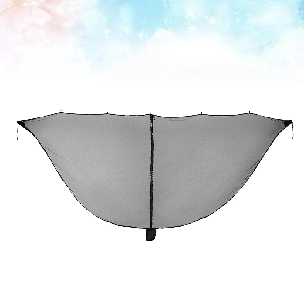 Camping Hammock with Mosquito Net Portable Lightweight Nylon Material Outdoor Camping Travel Hiking Holiday Backyard Use Durable