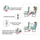 2025 New Airplane Footrest With Adjustable Strap, Portable Hammock Leg Rest, Perfect Travel Accessories