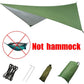 Camping Hammock with Rain Fly Tarp and Mosquito Net Tent Tree Straps Portable Single Double Nylon Parachute Hammock for Travel