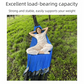 Portable Mesh Hammock Breathable Foldable Ice Silk Hanging Bed Anti-rollover With Storage Bag Outdoor Camping Swing Balcony