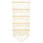 Stuffed Animal Toy Net Hammock Handmade Woven Cotton Rope Decoration Wall Hanging Organizer  Toy Doll Hammock ﻿