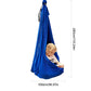 Outdoor Sensory Swing Children's Calm Hammock Heavy-Duty Soft Rocking Swing for Patio Garden Backyard Treehouse Camping Bedroom