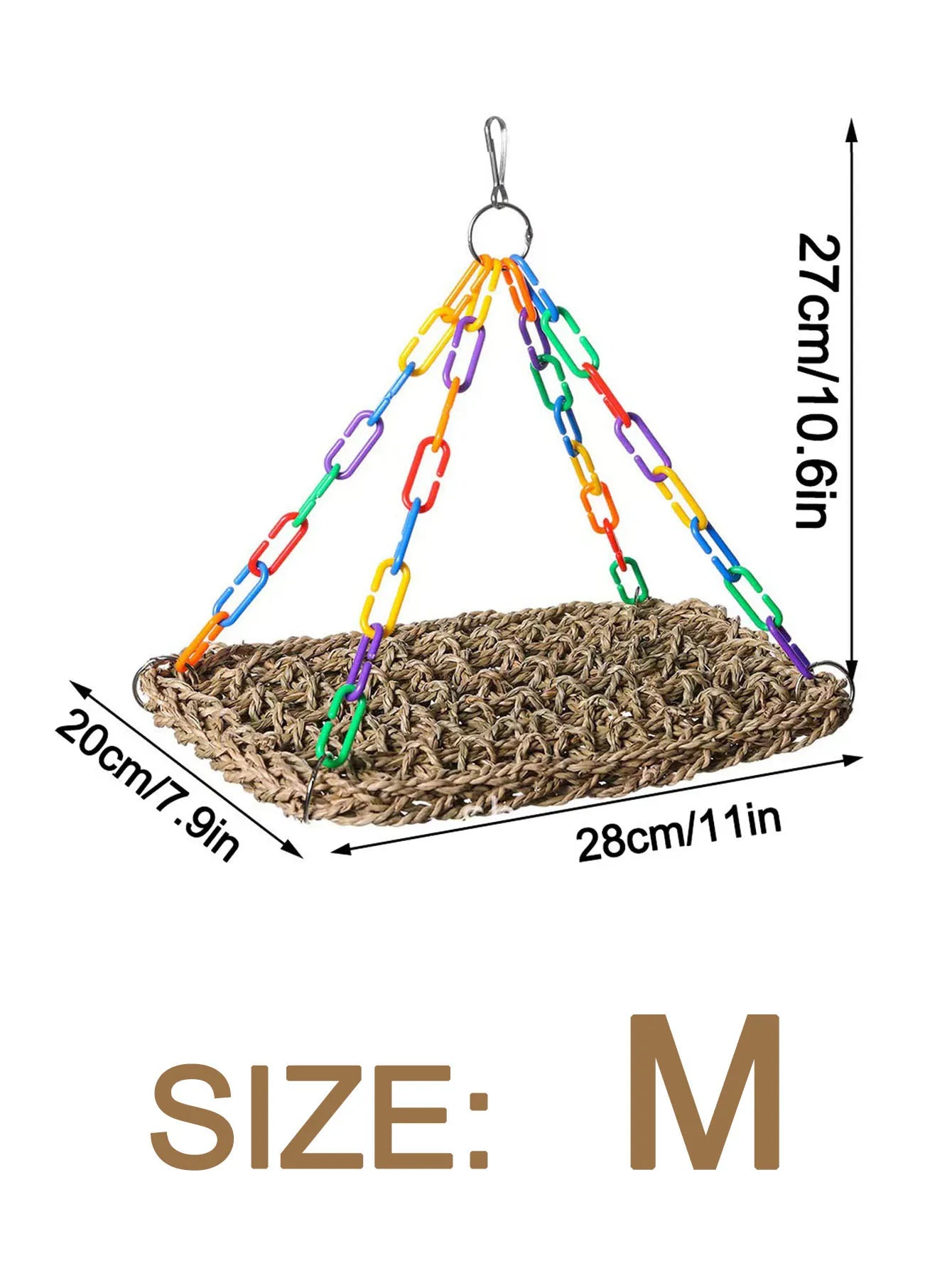 Reptile Hammock, Lizard Swing Hanging Bed, Leopard Gecko Tank Accessories, Reptile Climbing, Hammock Pet Platform Carrier