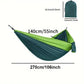 Double Portable Hammock for Camping Lightweight Nylon Parachute Hammock for Backpacking Travel Beach Backyard Patio Hiking