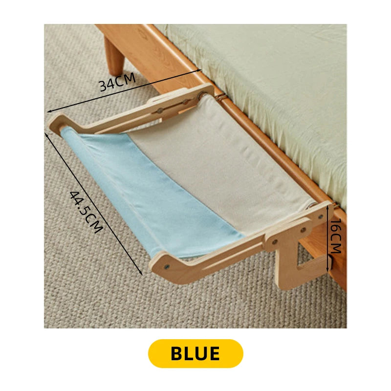 The Cat Hammock Features A Suspended, Super-heavy Cotton and Linen Fabric That Is Scratch-resistant, Breathable and Adjustable