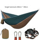 Camping hammocks with double and single portable hammocks with straps lightweight nylon parachute hammocks suitable for outdoor