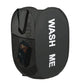 Portable Mesh Pop Up Laundry Hamper Wide Opening Breathable Collapsible Space-Saving Laundry Basket Dorm Travel Bathroom Items