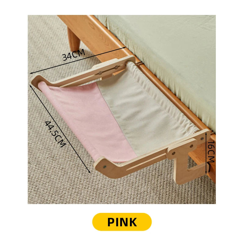 The Cat Hammock Features A Suspended, Super-heavy Cotton and Linen Fabric That Is Scratch-resistant, Breathable and Adjustable