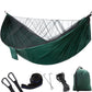 Camping Hammocks With Mosquito Net Double Single Portable Hammocks Tent With 2 Tree Straps Outdoor Travel Camping Accessories