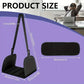 Foot Hammock for Flight,Ergonomic Airplane Footrest,Flight Essentials Hammock Support Plates ideal for Long Travel Foot Leg Rest