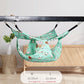 햄스터 Pet Hammock Cotton Hamster Mouse Hanging Bed Small Pet Hamster Rabbit Double Layer Warm Sleep Nests Hanging Hammock Supplies