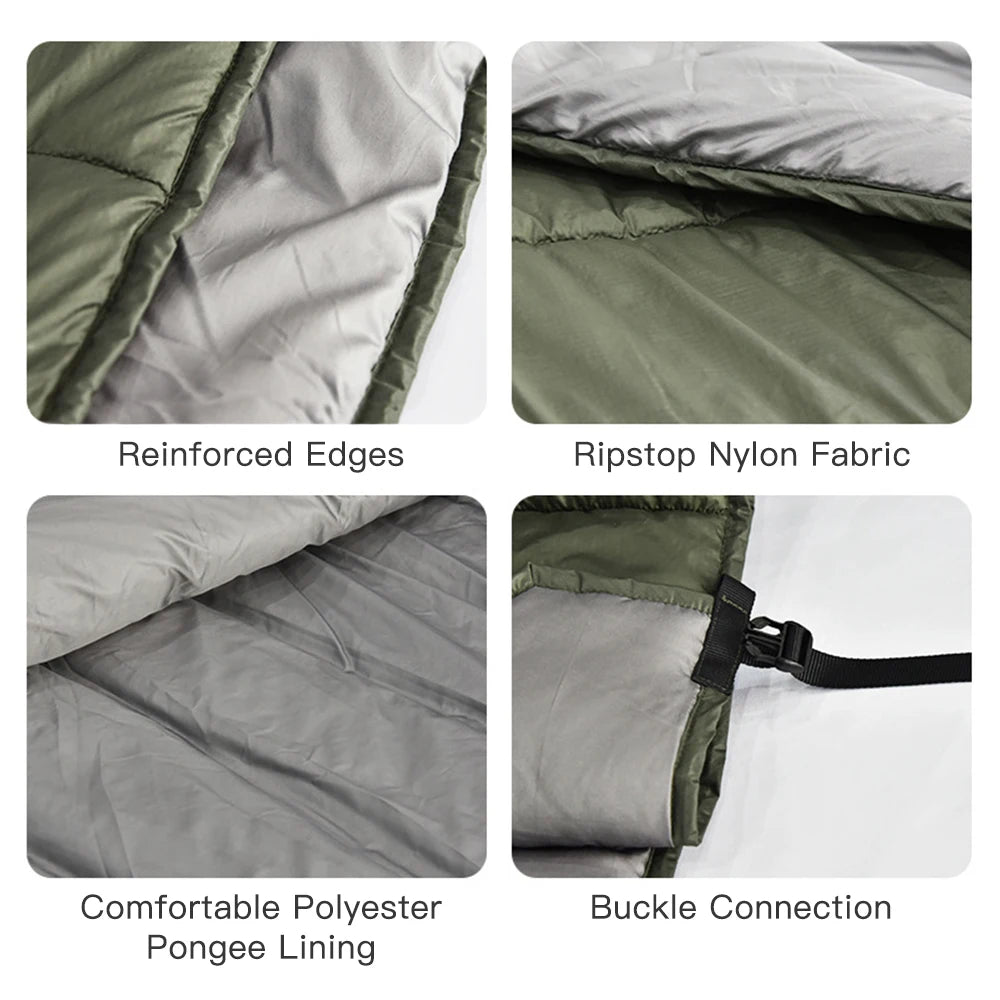 Hammock Underquilt for Camping Hiking Backpacking Travel Backyard Patio