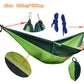 Outdoor Camping Hammock Lightweight Parachute Nylon For Travel Hiking Swing Hang Sleeping Bed As Outdoor Furniture In Garden