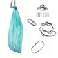1.5*2.8m Elastic Swing Hammock Indoor and Outdoor (Including Fixing Hardware) Elastic Swing Adjustable Aerial Yoga Adult Healing Hammock Swing Set, Elastic Fabric Hammock. Embrace the Swing, a Hanging Swing Hammock, Suitable