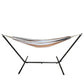 Outdoor Backyard Garden Double Hammock with Stand