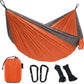 Hammock for Camping Hammocks Gear for The Outdoors Backpacking Survival or Travel Portable Lightweight Parachute Nylon