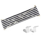 Portable Foot Hammock Strap 2 Hook Polyester Desk Rest Foot Hanger Hanging Foot Put Feet Swing Footrest for Office Home Hammock