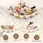 Stuffed Animal Toy Storage Hammock - Doll Stuff Animals Organizer Decorations - Cute Hanging Plushie Net Bedroom Room Decor