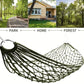 Outdoor Sports Hammock, Outdoor Sports Camping Hammock Net Nylon Rope Hook, Suitable for Garden, Beach, Courtyard Travel