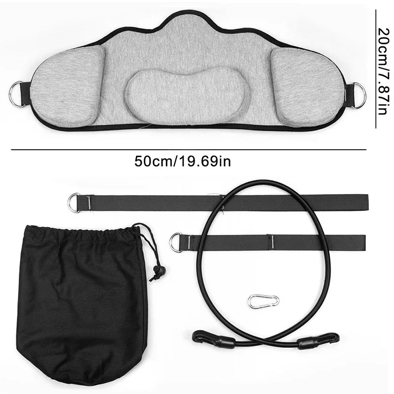 Hammock With Stand For Neck Traction Massager Cervicales Stretcher To Reduce Neck Pain Relief Relaxation With Free Eye Mask