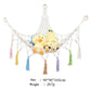 Boho Hammock Net Toys Storage Children Room Storage Decoration Toys Stuffed Animals Toys Hammock Net Organize Storage Hammock
