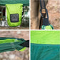 1PC Camping Hammock Single Person Portable Outdoor Hammock with Nylon Rope Parachute Fabric Color Hanging Bed Outdoor Furniture