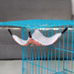 햄스터 Pet Hammock Cotton Hamster Mouse Hanging Bed Small Pet Hamster Rabbit Double Layer Warm Sleep Nests Hanging Hammock Supplies