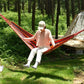 Outdoor Portable Swing Hammock – Thick Canvas Design for Camping, Lounging & Sleeping