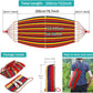 Canvas Garden Hammock Portable Outdoor/Indoor Hammock with Travel Bag for Camping,Backyard,Patio - Comfortable Fabric