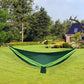 Portable Camping Hammock 270 * 140cm, Load-bearing 300KG, Easy Setup Outdoor Parachute Hammock with Storage Bag for Travel BBQ
