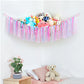 Hammock with Tassels Storage Net for Stuffed Animals Holder and Plush Toy Hammock Soft Cuddly Toys Large Corner Hanging Net