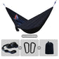 Camping Hammock 260x140cm Double Portable Hammock with 2 Tree Straps Lightweight Hammocks for Travel Beach Backyard Patio Hiking
