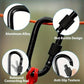 4Pcs Aluminum Alloy D-Ring Carabiner Hammock Hook Hook Organizer Shopping Bag Clip Hook for Outdoor Hiking Travel Backpack