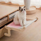 Solid Wood Window Hammock Nest Pet Bed Luxury Four Seasons Universal Cat Housing with High Durability and Comfort for Balcony