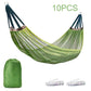 Hickened Rope Hammock Garden Outdoor Mesh Hammock Portable Simple Hammock Hanging Bed Double Outdoor Hammock with Bag