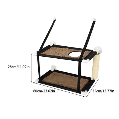 Mount Pet Hammock Bed - Soft And Long-lasting Non-toxic And Cute Easy To Clean Seat Mount Pet Comfortable And Soft