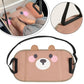 Cute Car Travel Foot Rest Pad Portable Foot Hammock Long Flight Essentials Footrest Hanging Adjustable Auto Interior Accessory