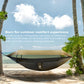Waterproof Durable Outdoor Camping Hammock with Mosquito Net And Awning Lightweight Portable Sun Protection Leisure Swing