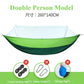 Outdoor Camping Hammock with Mosquito Net Swing Sleeping Hammock Camping Stuff Hanging Sleeping Hammock with Storage Bag