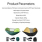 Outdoor Essential Camping Hammock Anti-mosquito and Insect Portable Foldable Quick-open Anti-rollover Nylon Sunshade Hammock