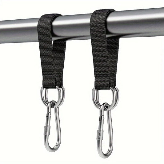1/2pcs Durable Hanging Belt Hammock Swing Hanging Belt and Steel Alloy Hooks Outdoor Camping Hiking Tools Hammock Accessories