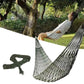 Hamaca portátil para deportes al aire libre, hamaca para acampar al aire libre, red de malla para jardín, playa, patio, viaje, c